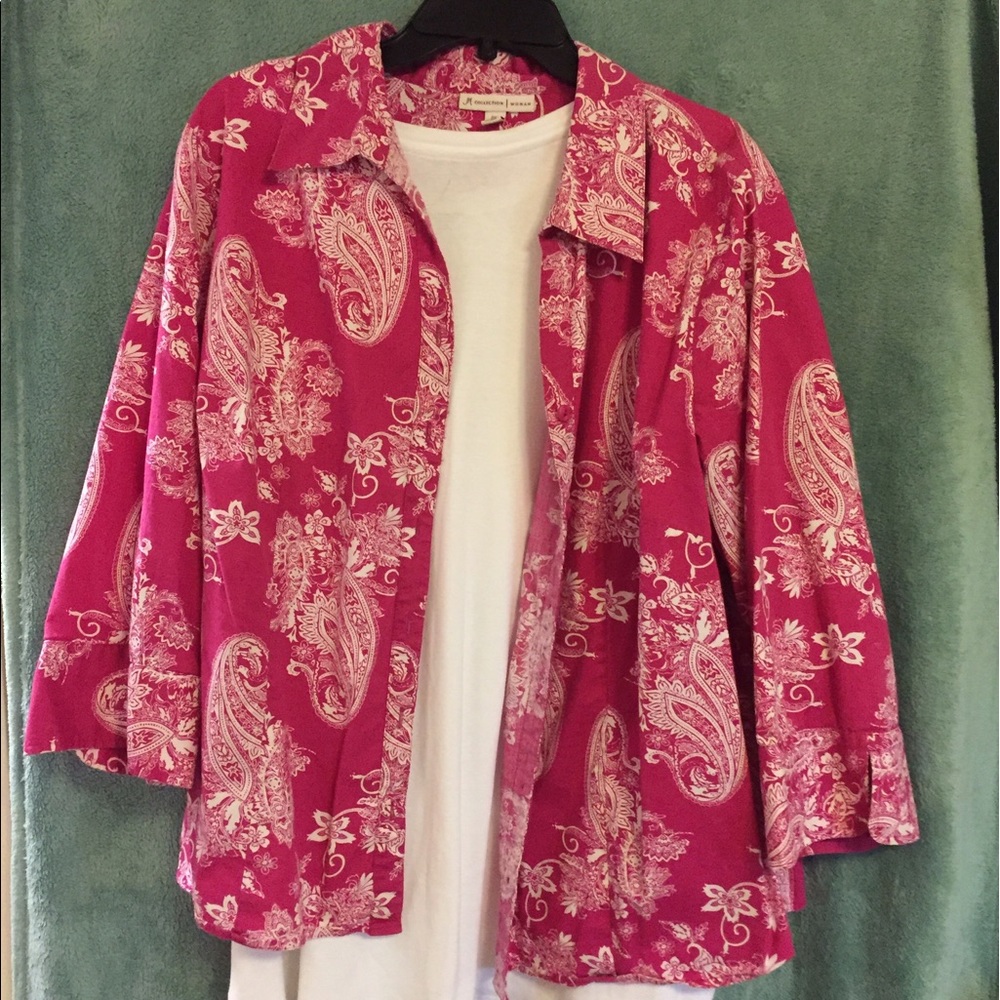JM Collection Shirt 24 Woman